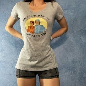 Chive Tees Gray Dumb And Dumber Graphic Tee